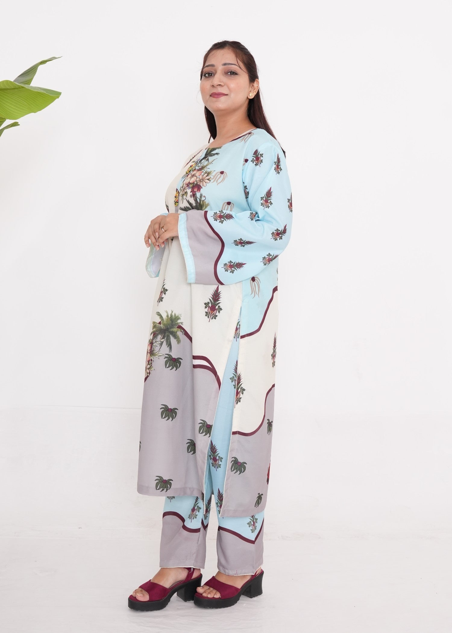 Shefoze Clothing merry flower Women 2pcs