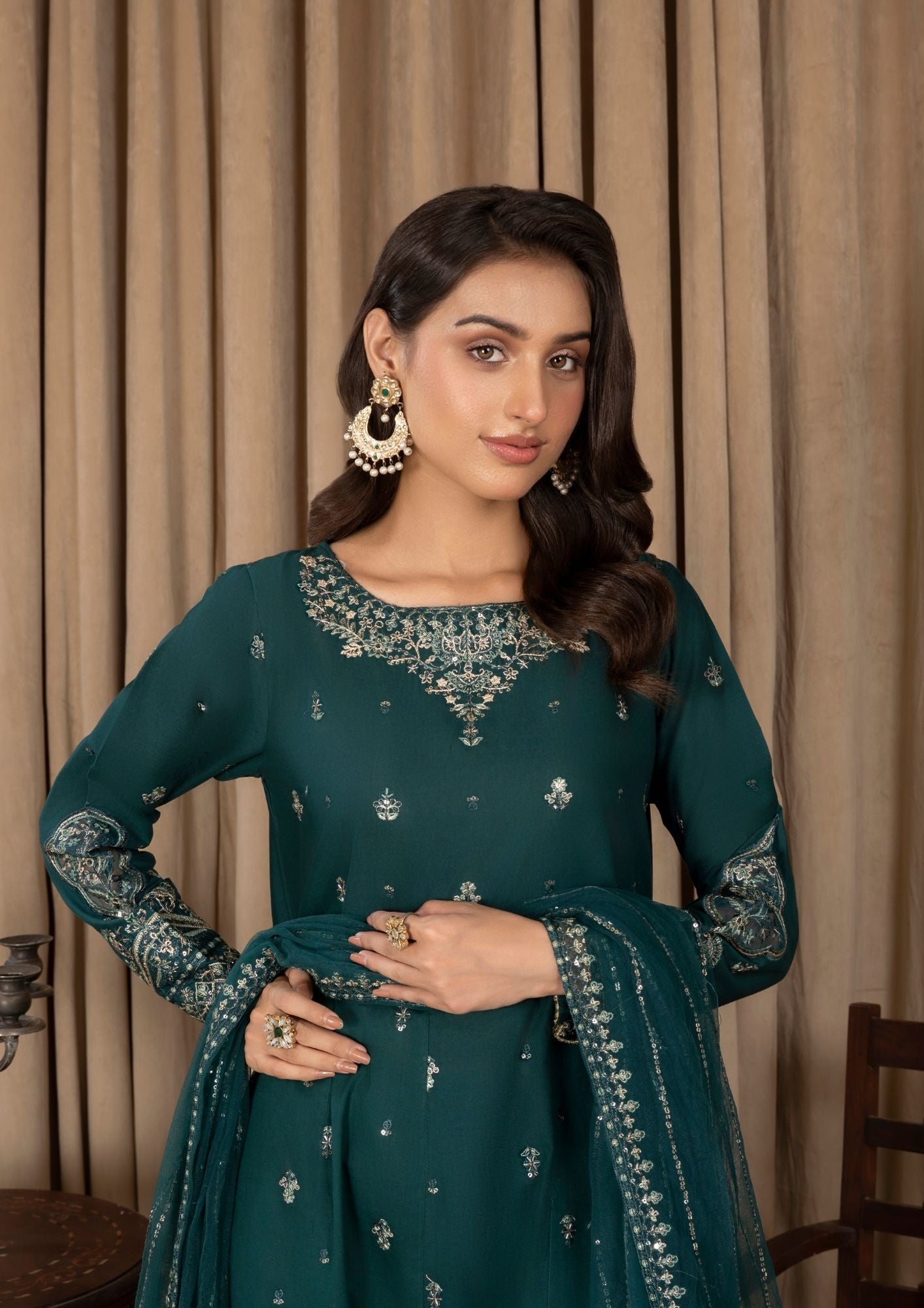 Alfatah Pret Embroidered Lawn ZAUQ S25 0024 Women 3pcs