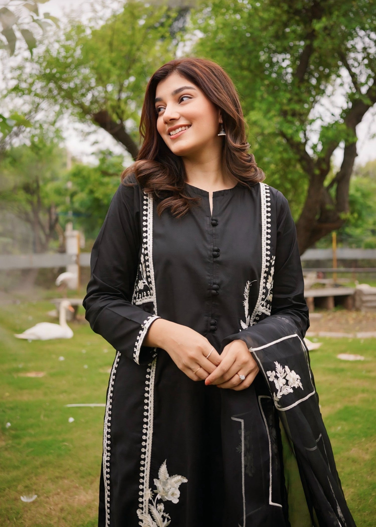 Tiraz Noor (Black) Women 3pcs