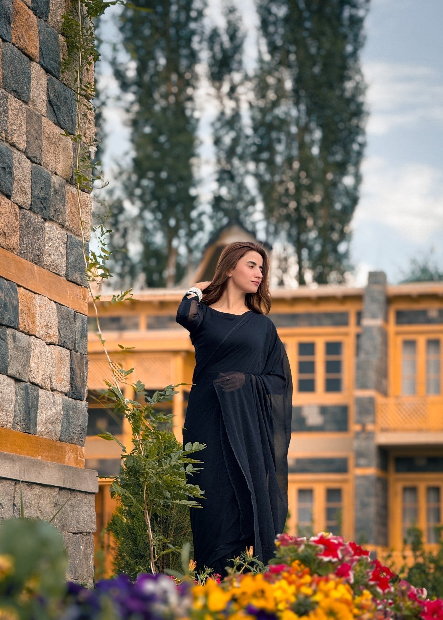 Tonics Clothing Hania|Black Women 3pcs