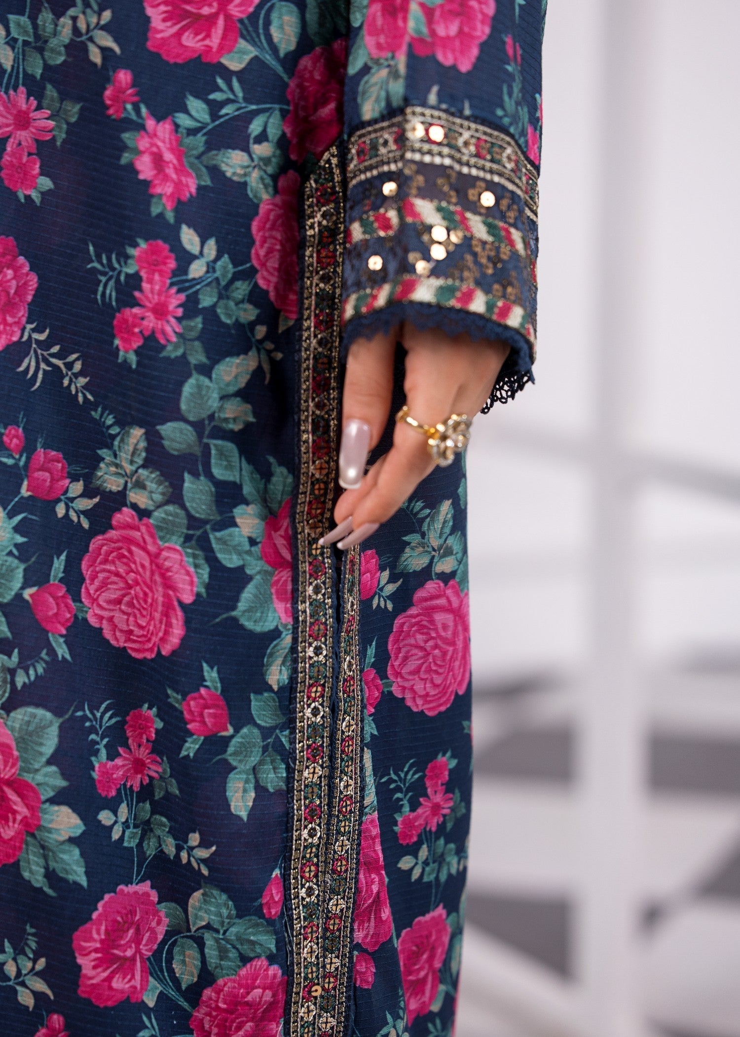 Bin Tayyab (BT006368 DBL 02) Women 3pcs