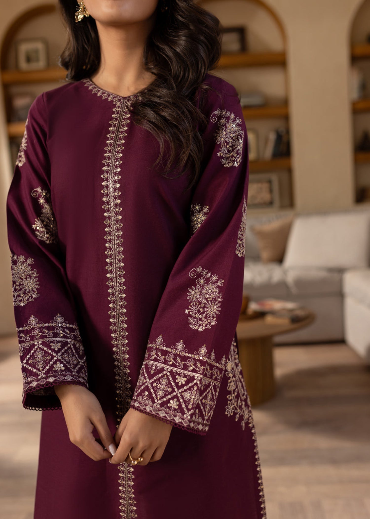 The Turkish Wear Nectar Plum Women 2pcs