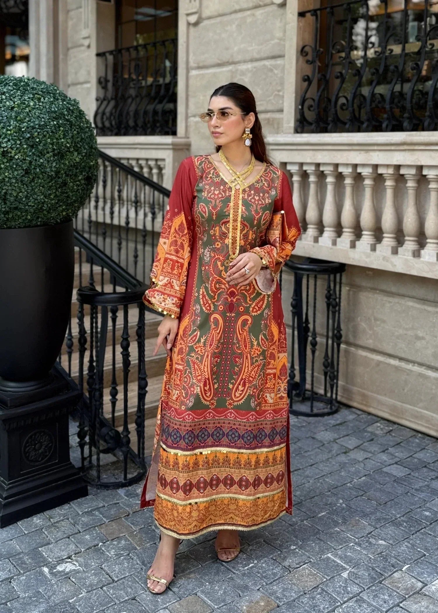 Mataish Solea Rust Women 1pcs