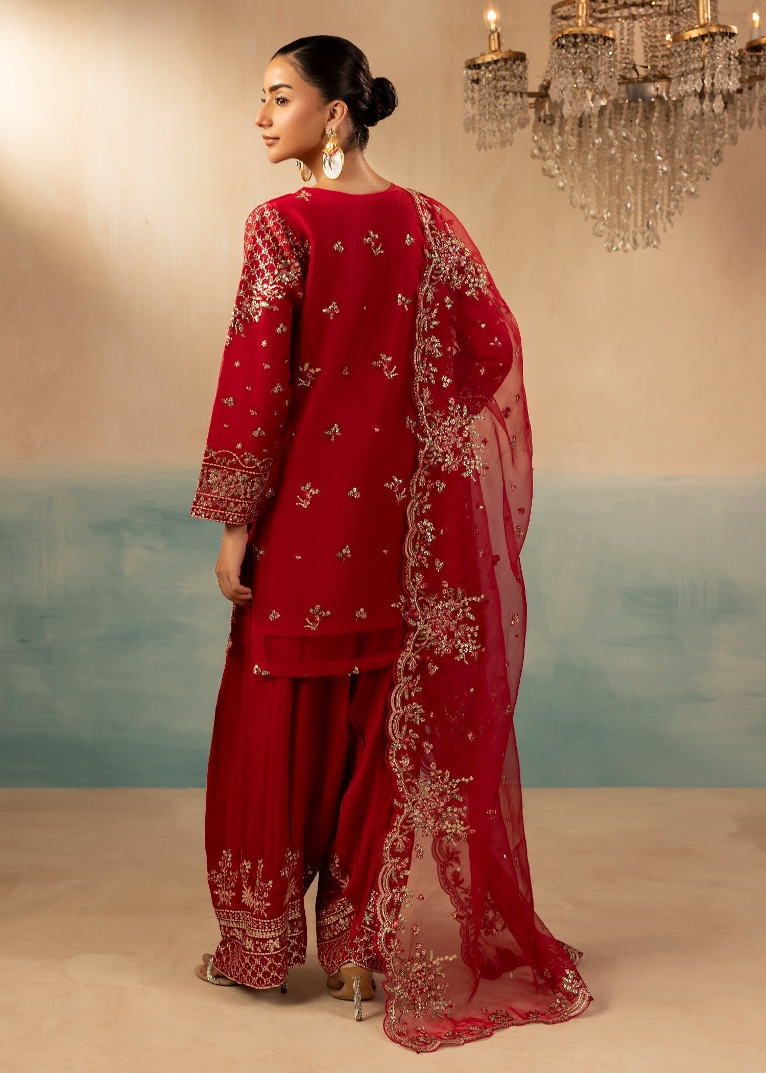 Diara Couture JUGNU DF 44 HOT PINK Women 3pcs