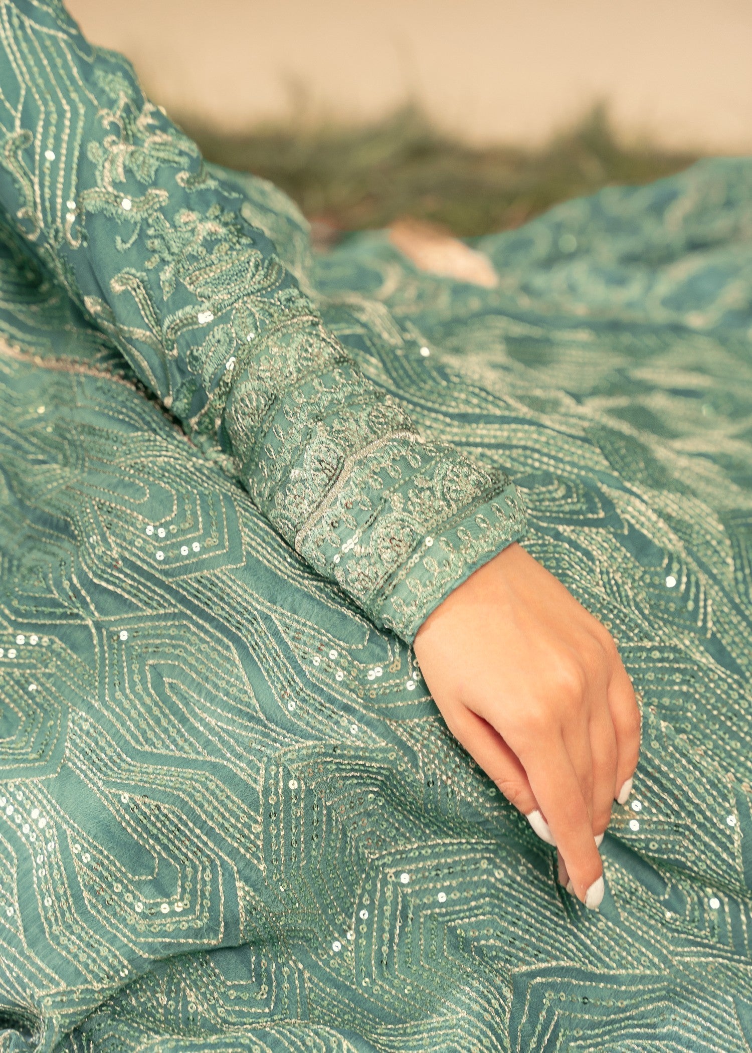 Four Season Boutique MARFEEN PASTEL GREEN Women 3pcs