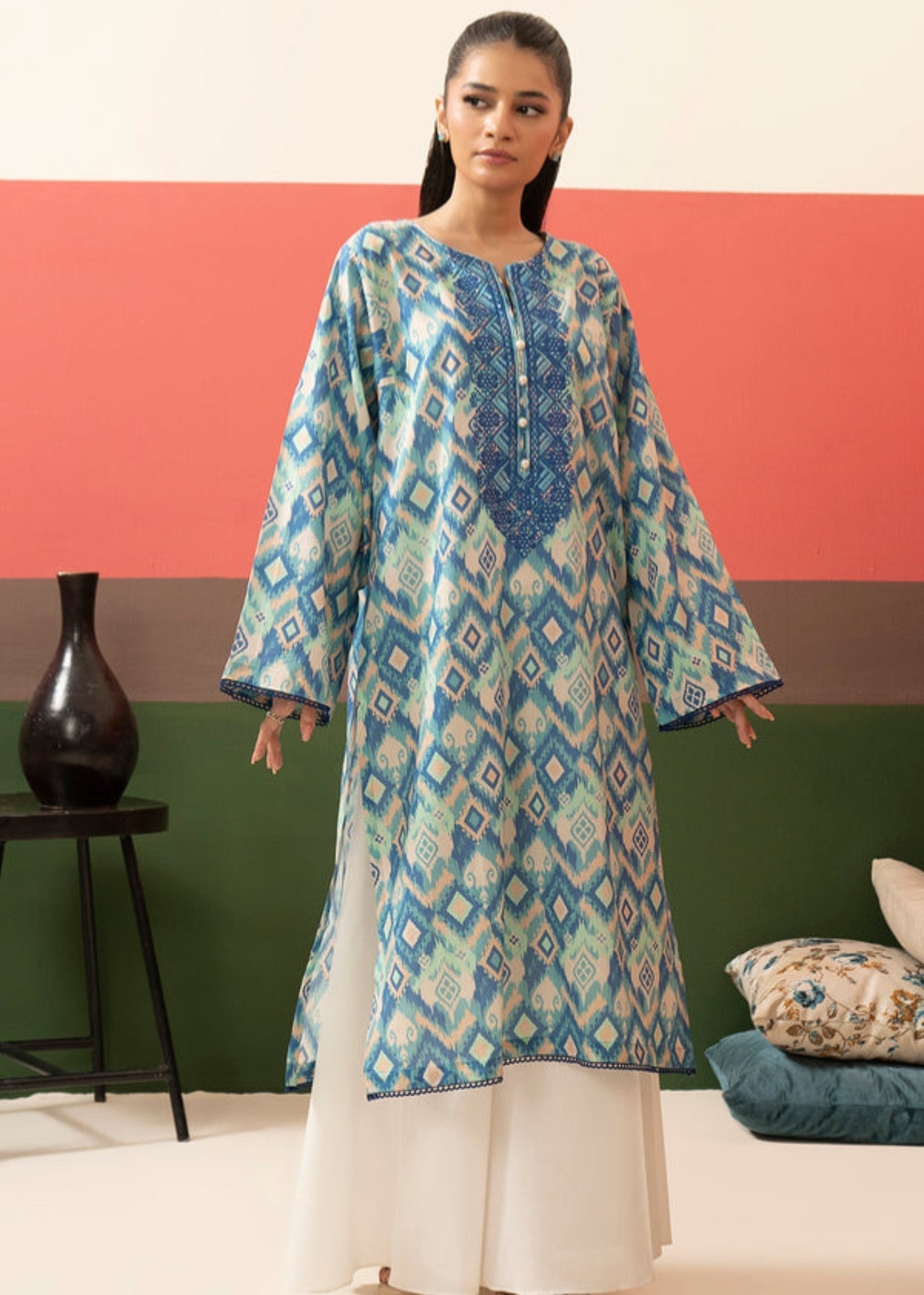 Zellbury Embroidered Kurta WPS2511736 Women 1pcs