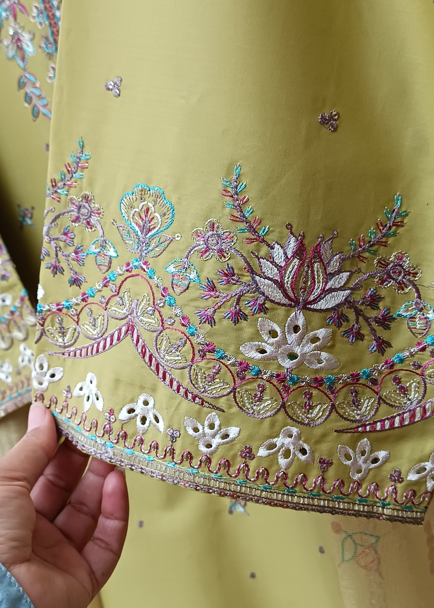 Lubana Store MOJEEB UC OLIVE Women 3pcs