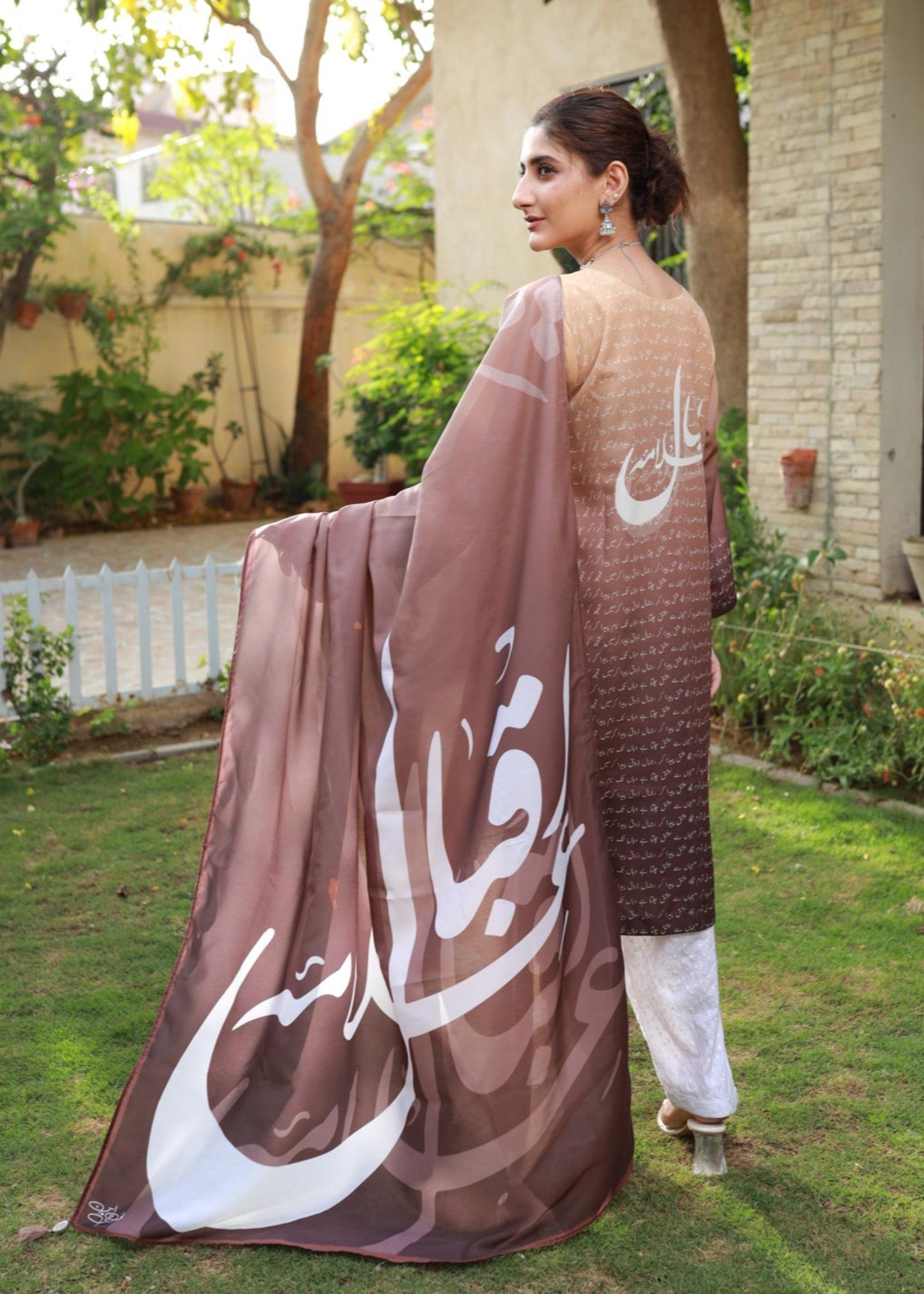 Tng (The Next Generation) Iqbal Set V2 | | Stitched | Brown Women 2pcs