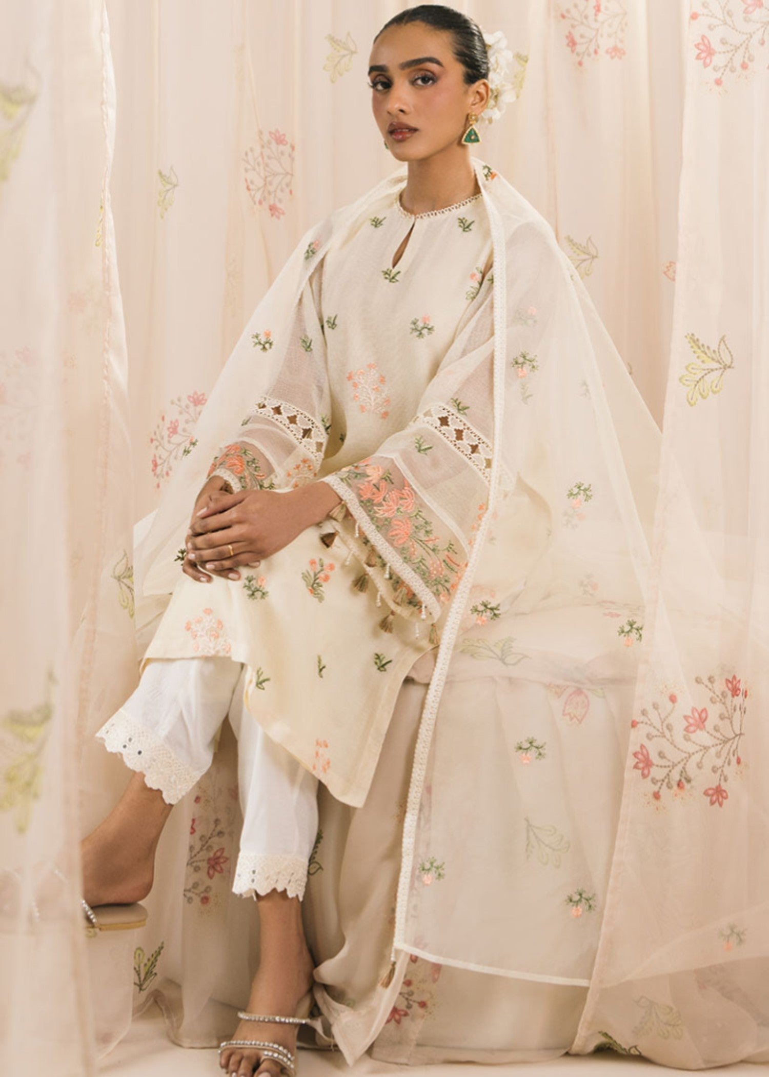 Cross Stitch DITSY HAZE 0125RTWEMBCNT0104 Women 2pcs