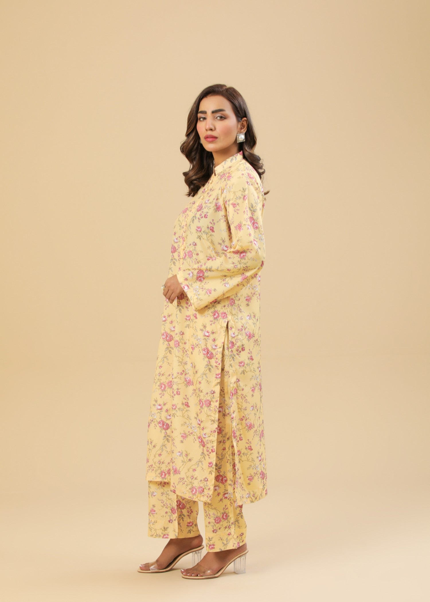 Zenyre Lemon Blossom Printed Set Women 2pcs