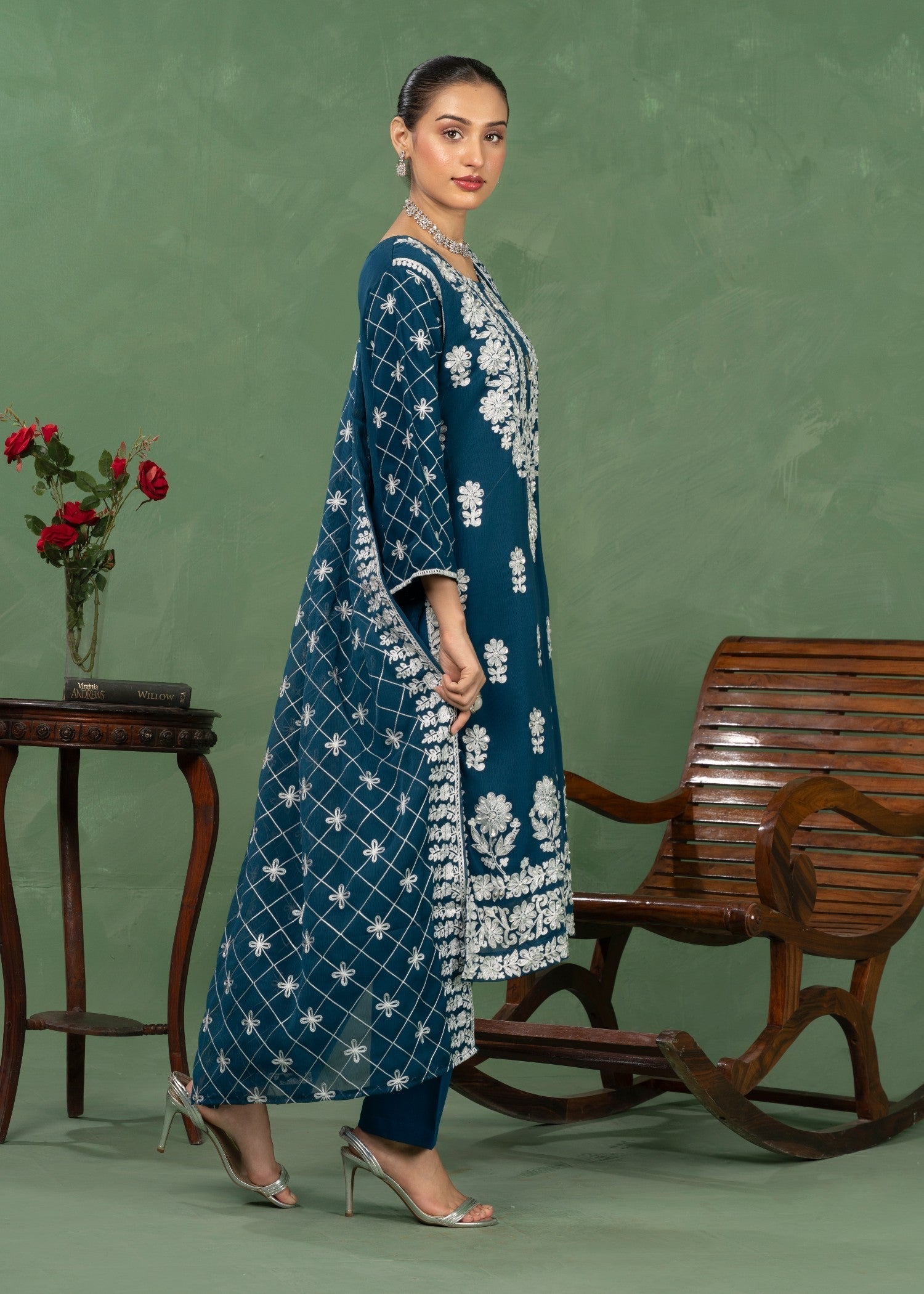 Four Season Boutique ZEWAR TEAL Women 3pcs