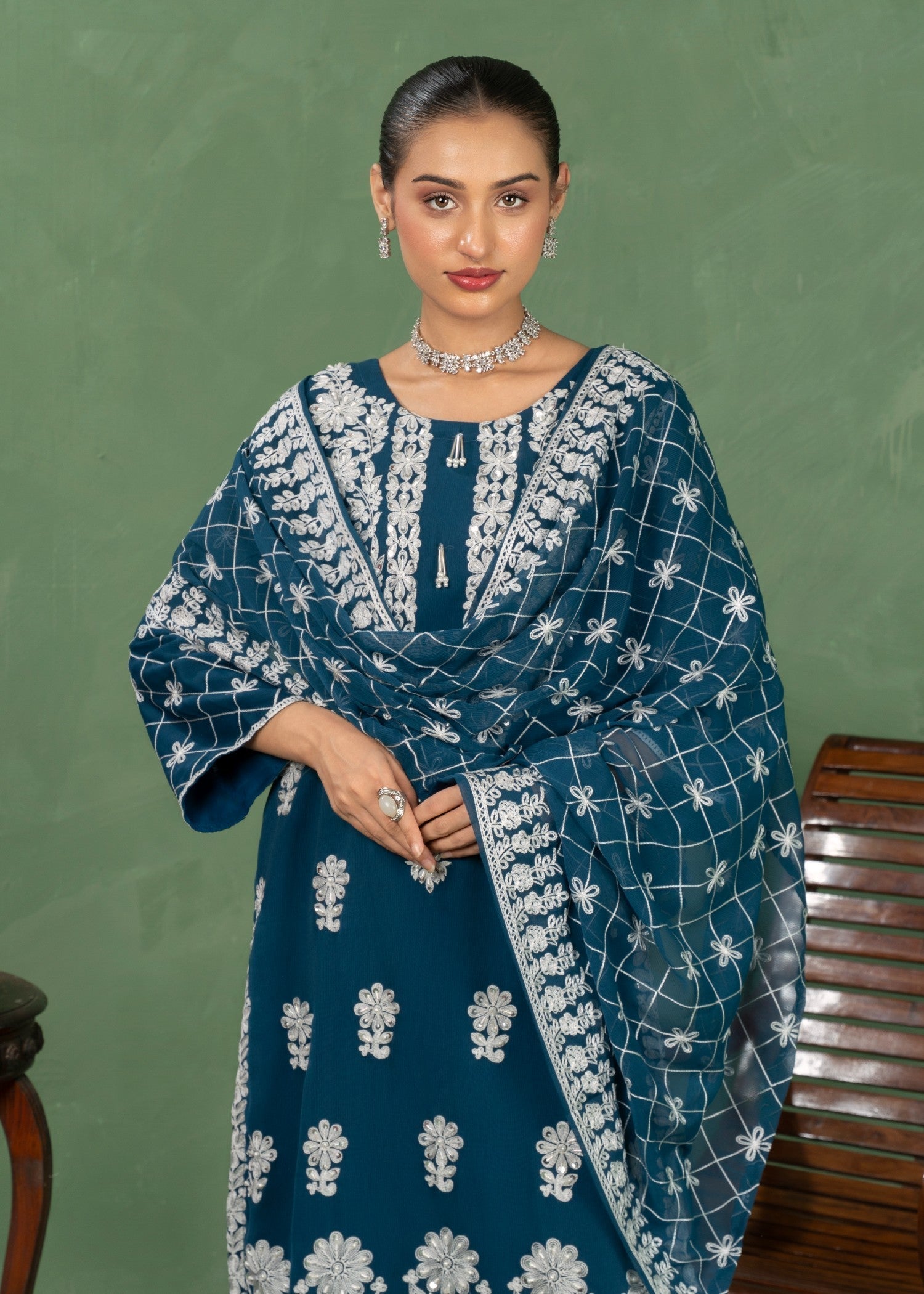 Four Season Boutique ZEWAR TEAL Women 3pcs