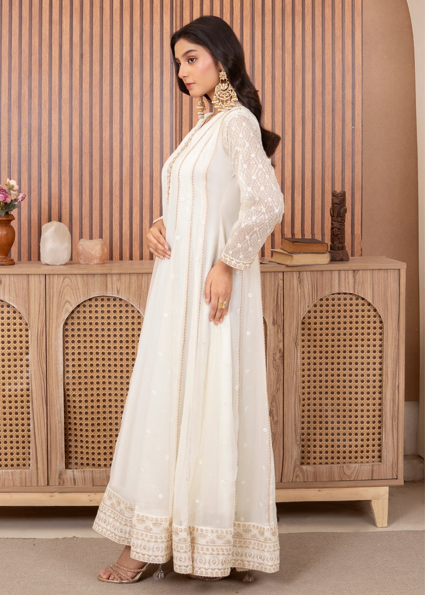 Abaan Zohan Kashish Off White Women 3pcs