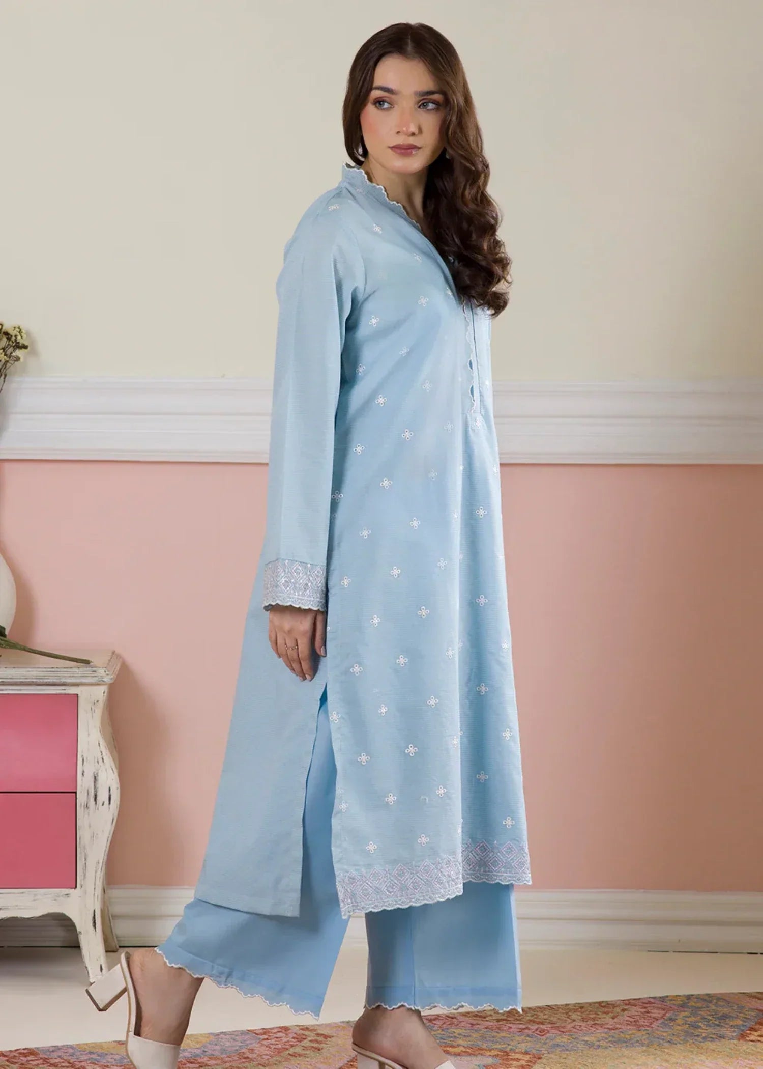 Zellbury WPS2521485 Sky Blue Women 2pcs