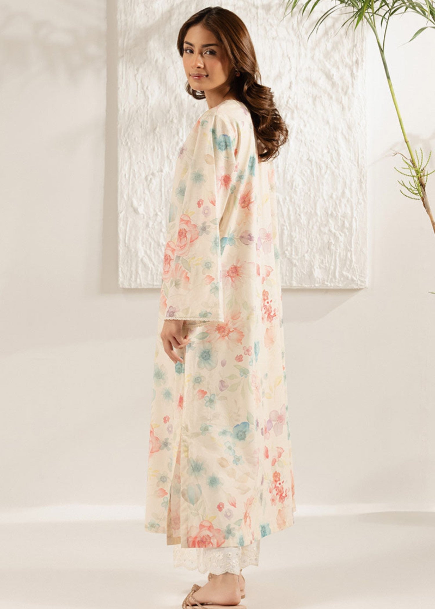 Cross Stitch IVORY TEAL 0125RTWPRTLWN0305 Women 1pcs