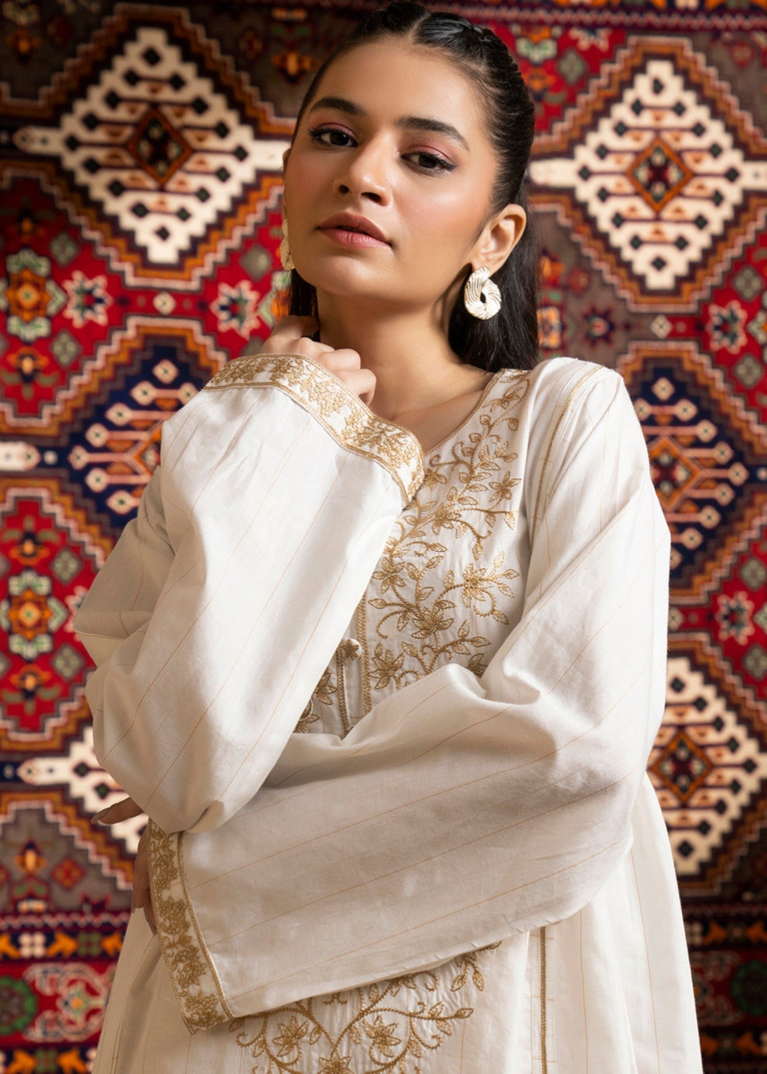 Zellbury WPS2512548 White Women 1pcs