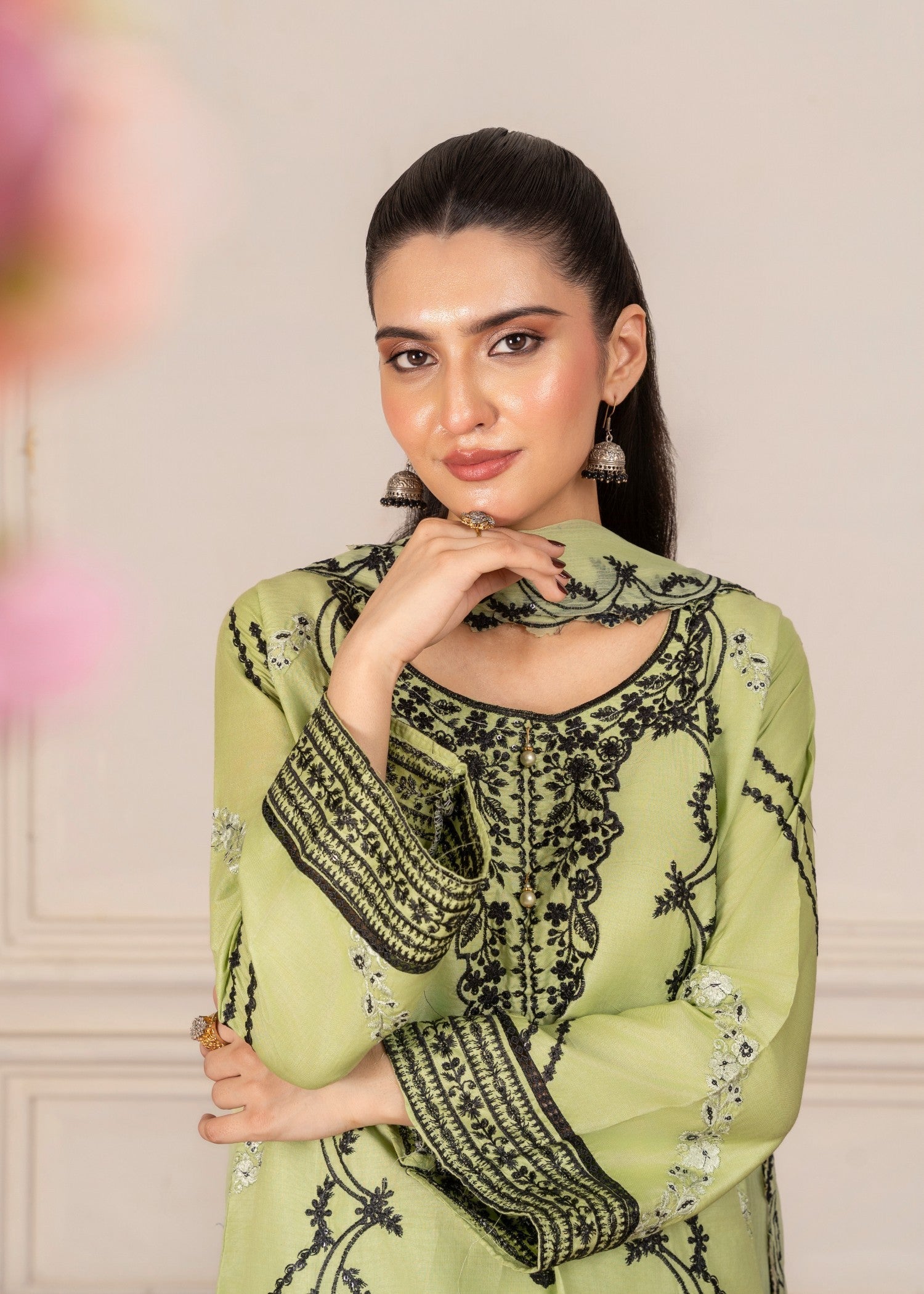 Four Season Boutique ZIRWAH COTTON PISTA Women 3pcs