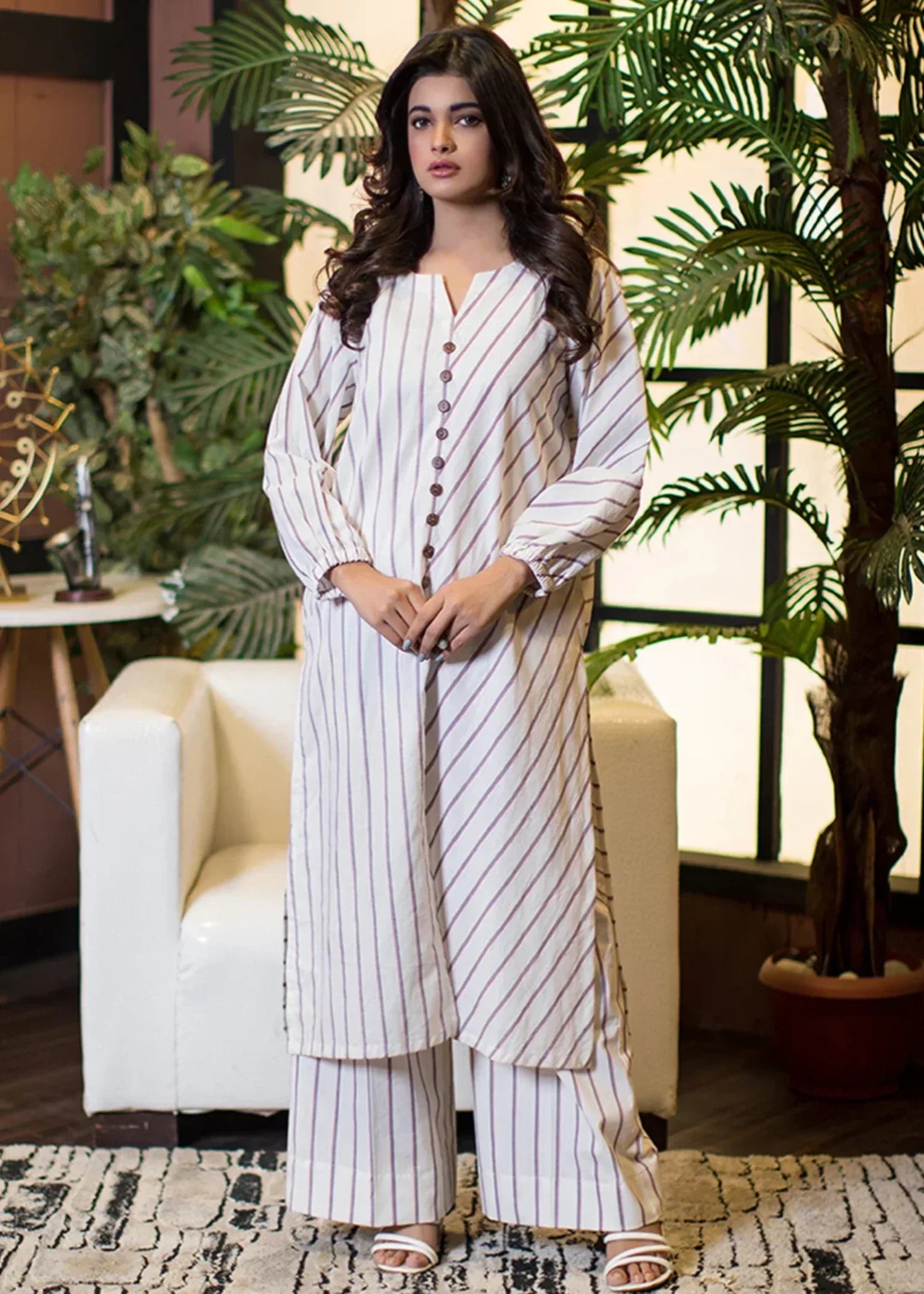 Urban Cut Cotton Printed Kurta Women 1pcs