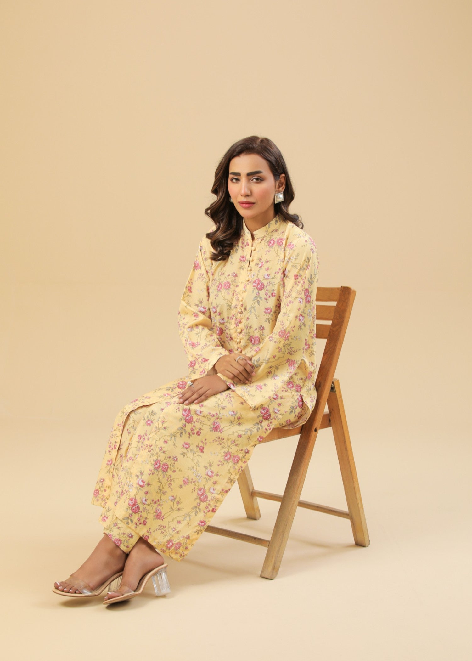 Zenyre Lemon Blossom Printed Set Women 2pcs