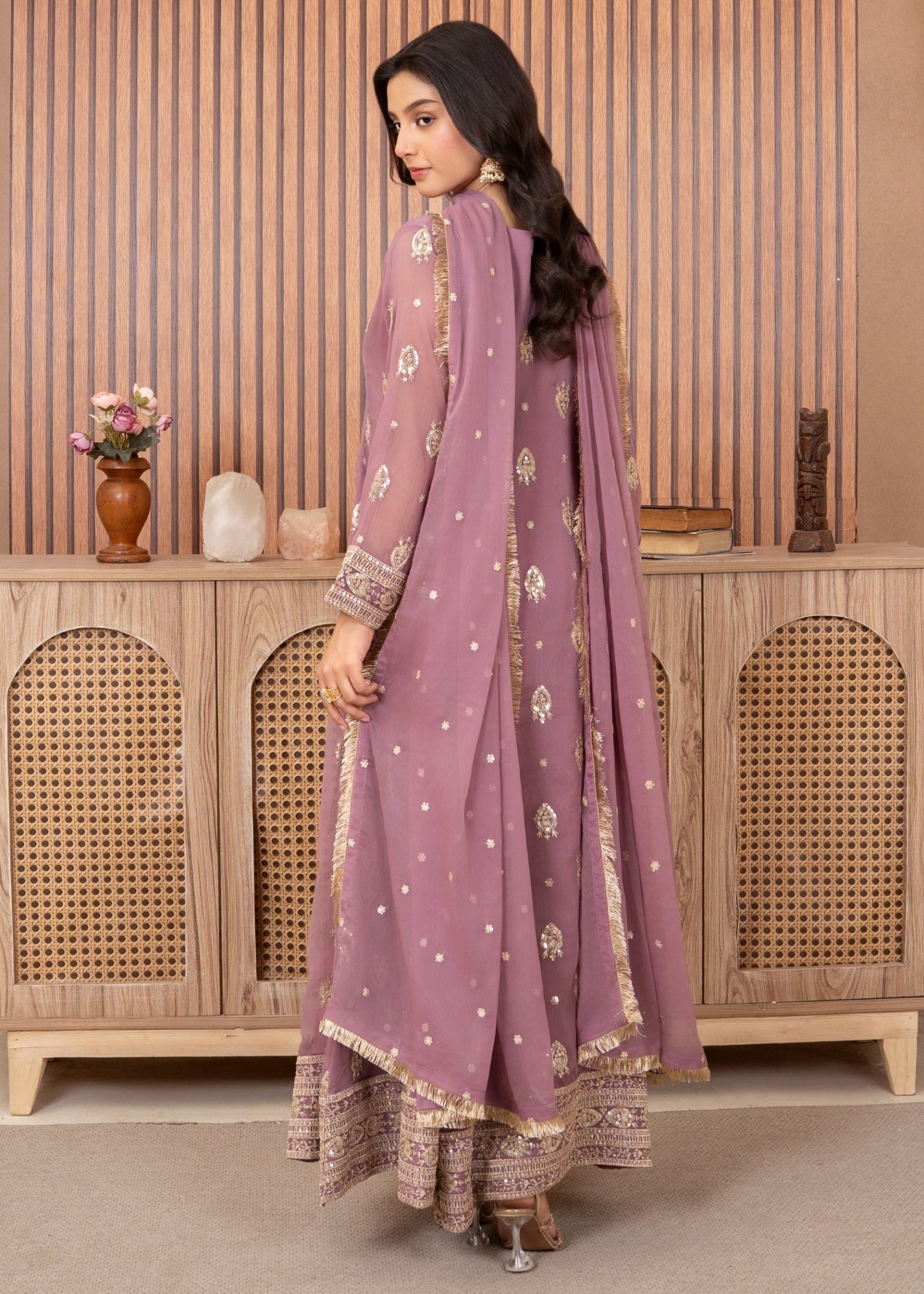 Abaan Zohan Raunak Lilac Women 3pcs