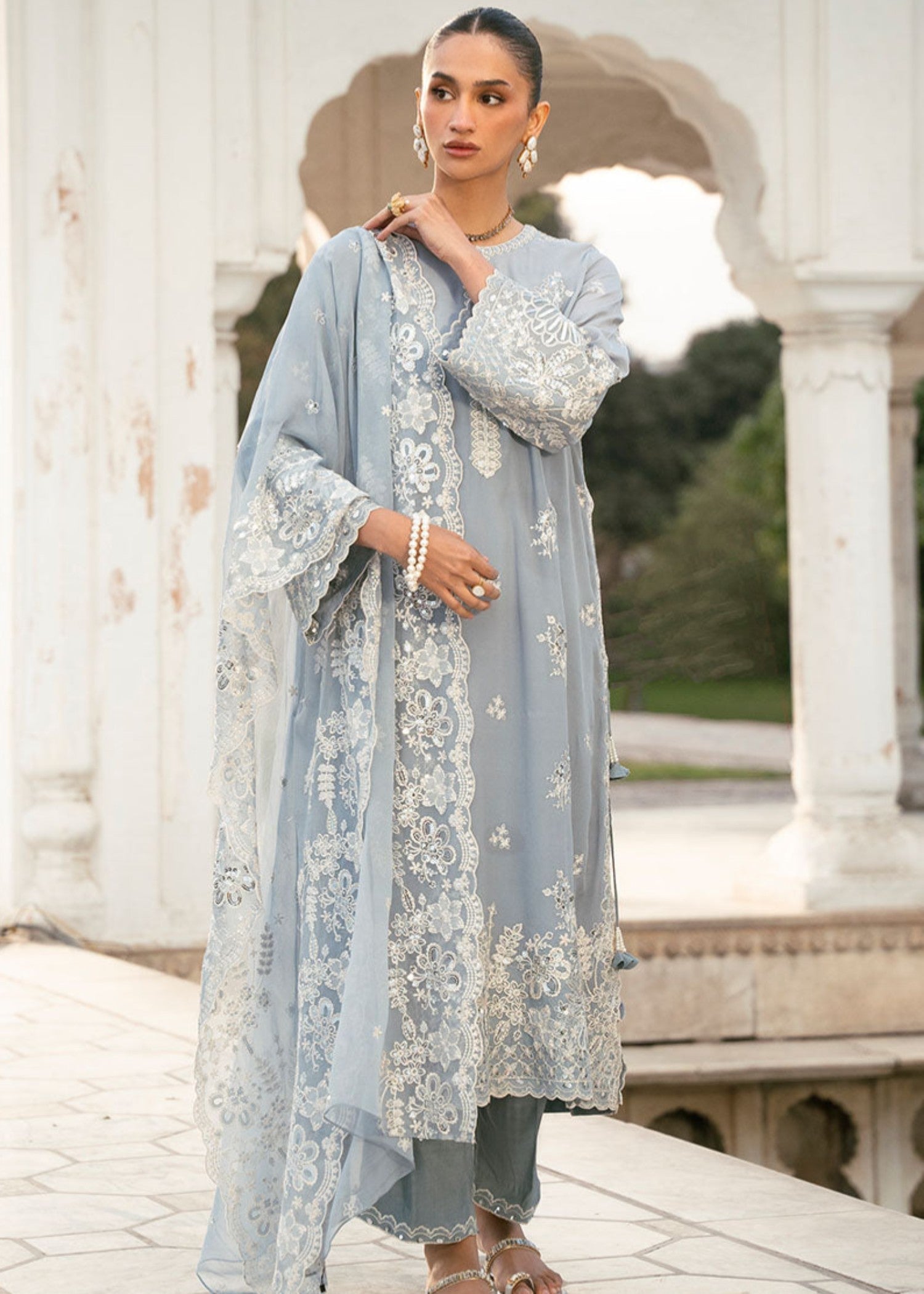 Cross Stitch GREY MELANGE 0125RTWLUX0204 Women 3pcs