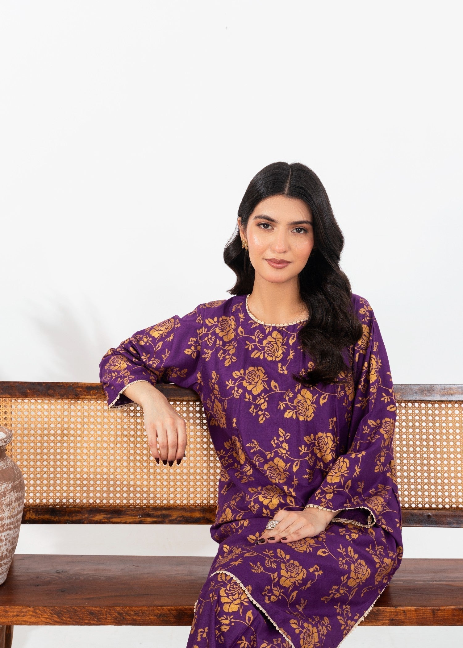 Stylish Collection ROSE PURPLE Women 2pcs