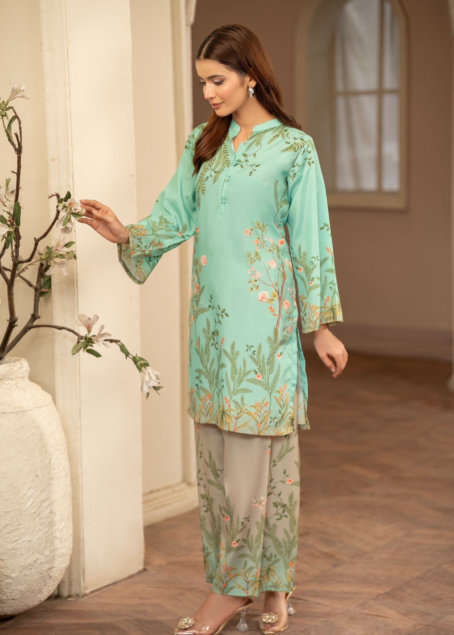 WearCuckoos Verde Noor Women 2pcs