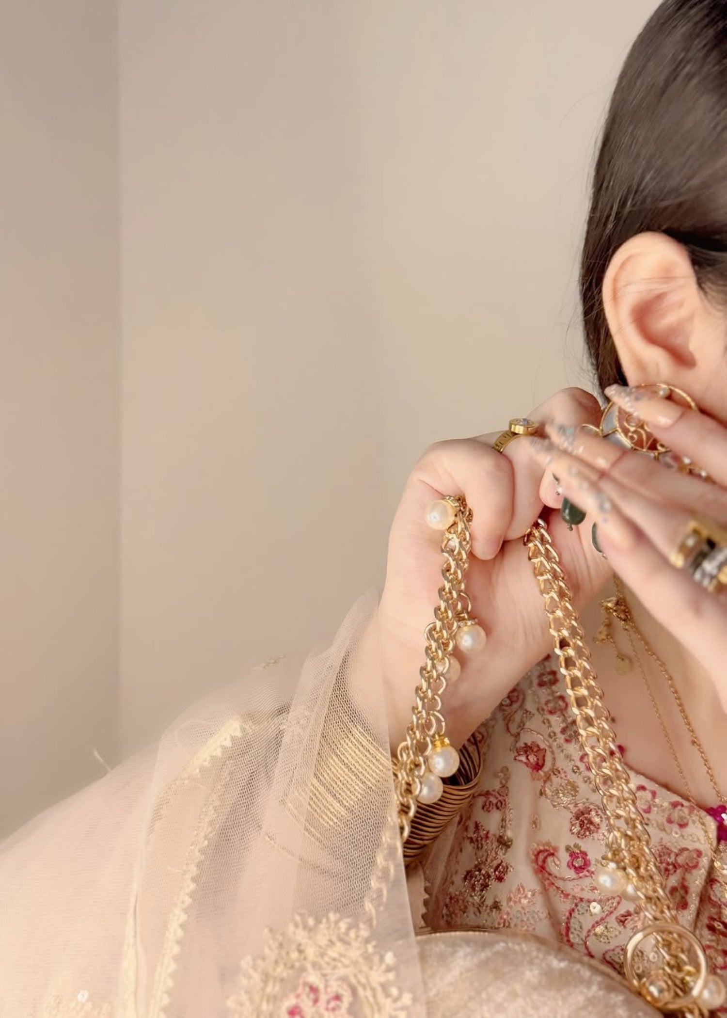 The Turkish Wear NYRA BEIGE Women 3pcs