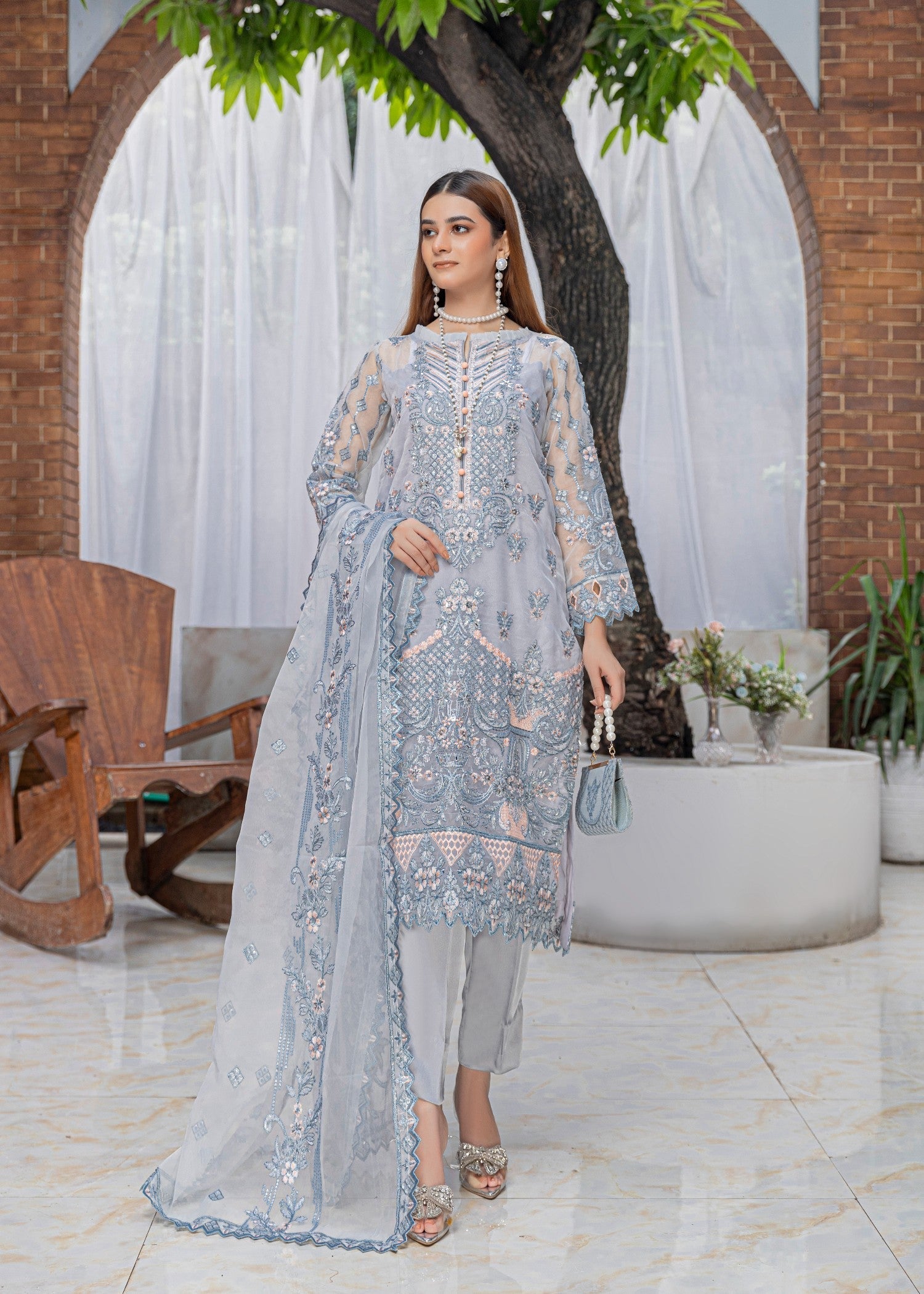 Mah-e-Rooh NR 9098 Women 3pcs