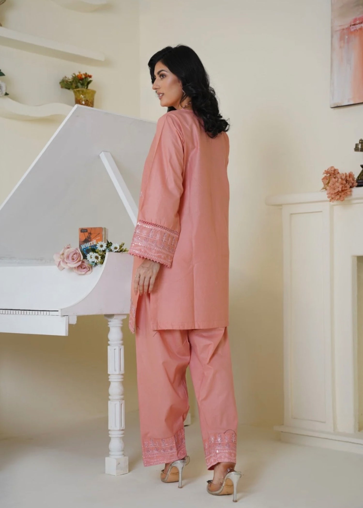 The Turkish Wear Lajwanti Pink Women 2pcs