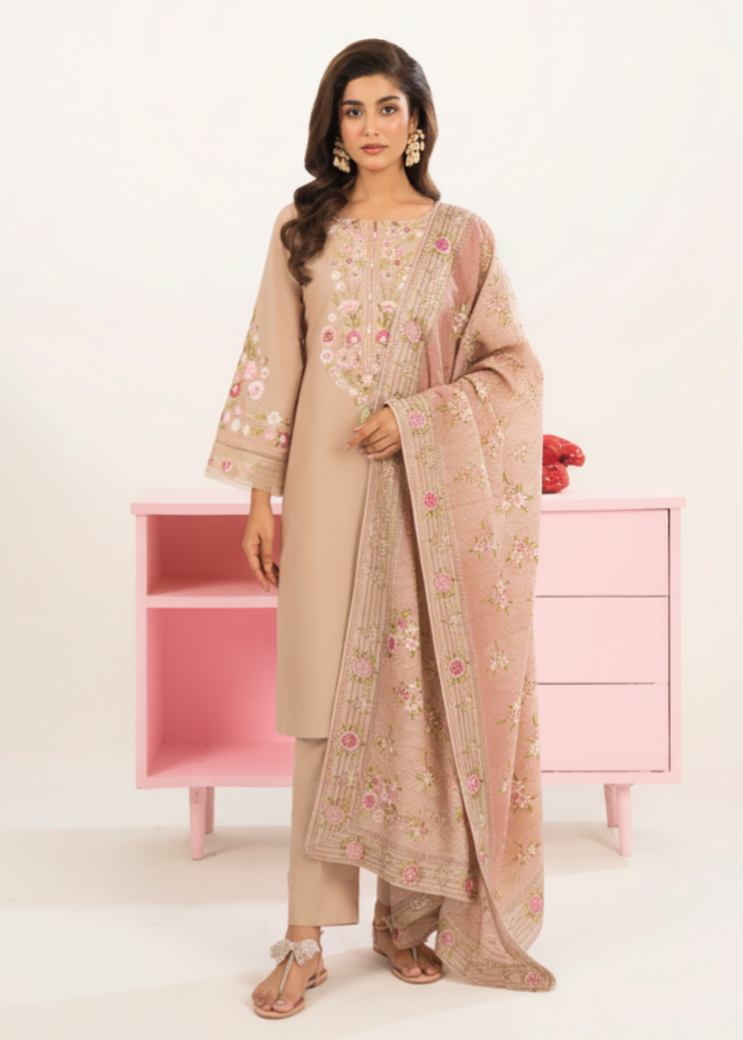 Sahibas By Mirza Khirman Skin Women 3pcs