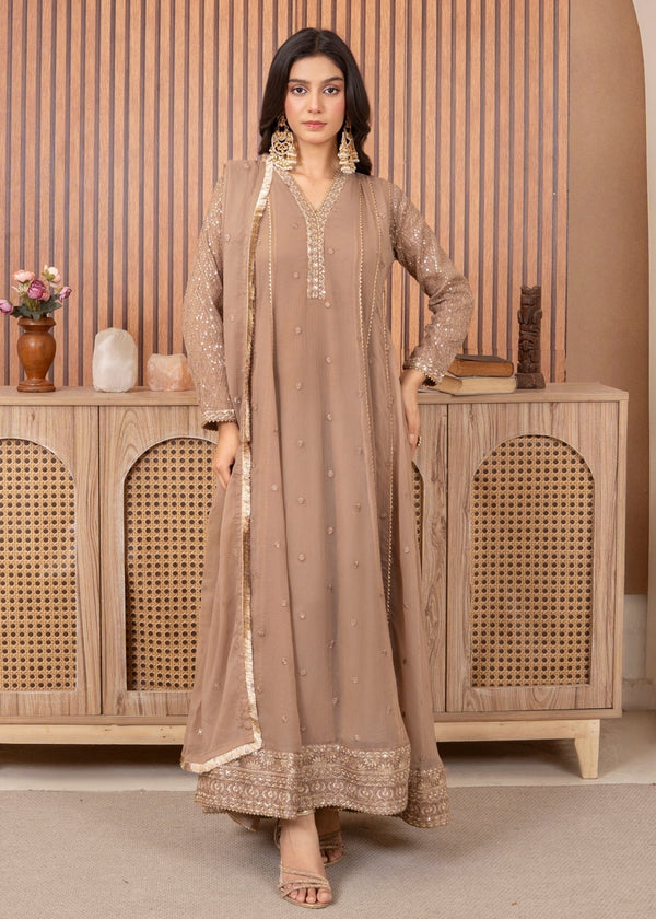 Abaan Zohan Kashish Brown Women 3pcs