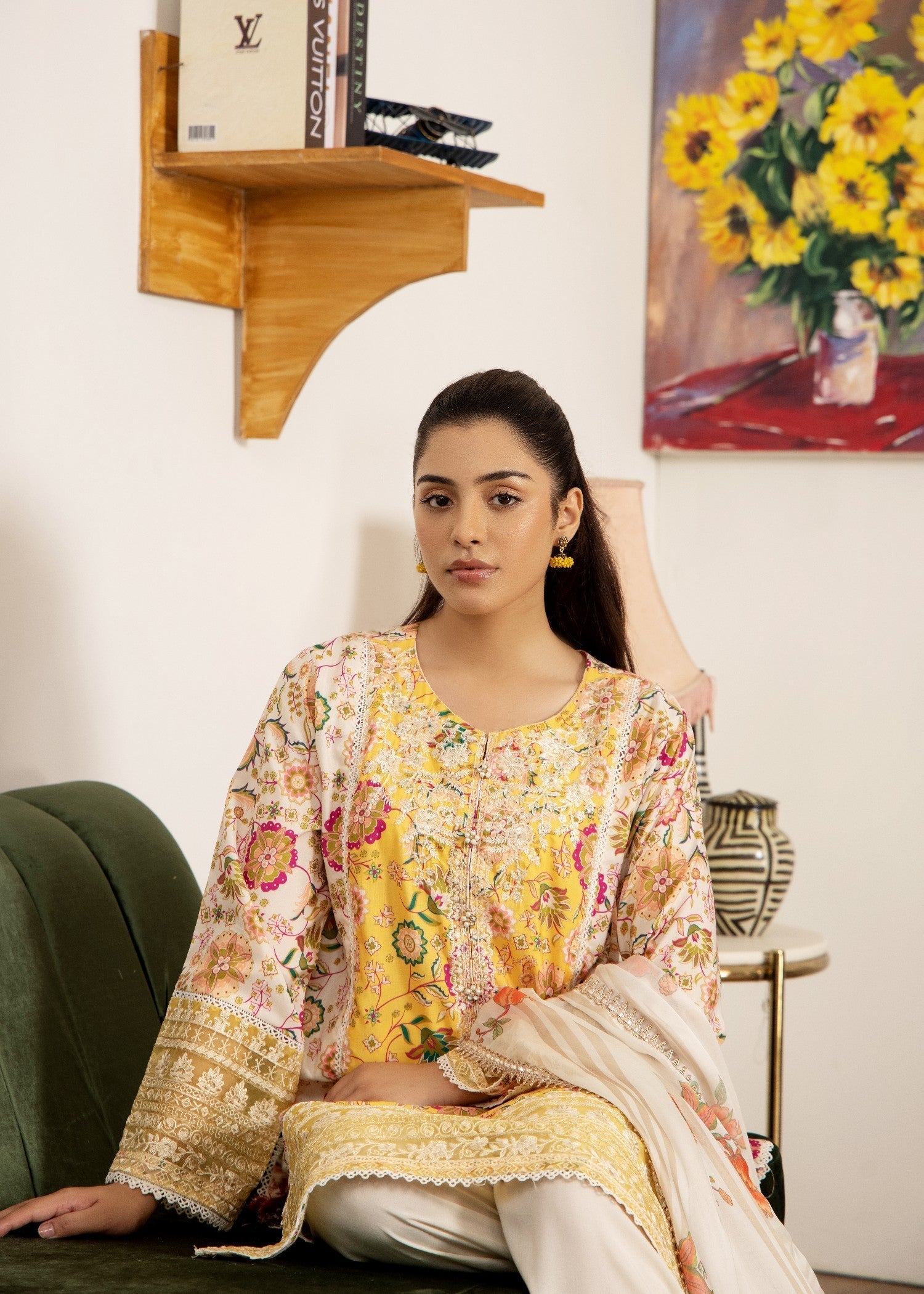 Khubsurat 4307 KH ST Printed Women 3pcs