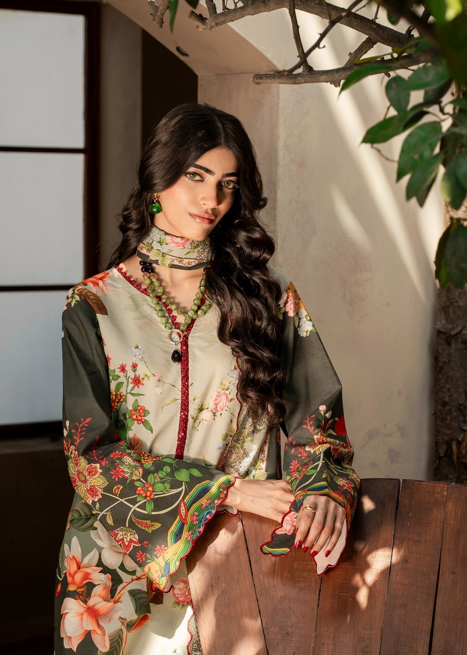FIRDOUS Stitched Printed Lawn D140 Botanica Women 3pcs