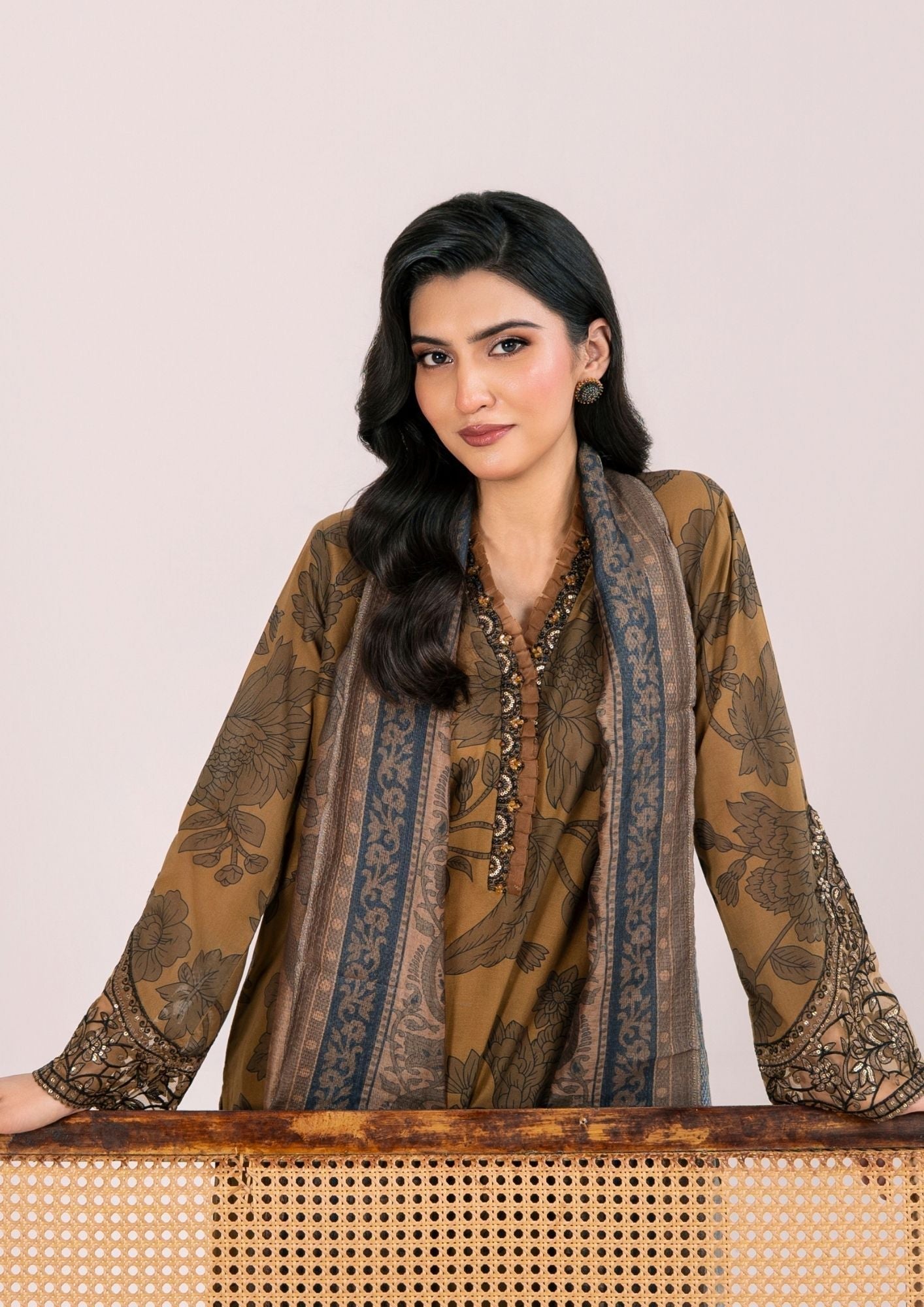 Alfatah Pret Printed Lawn with Embroidery RANAAI S25 0009 Women 3pcs