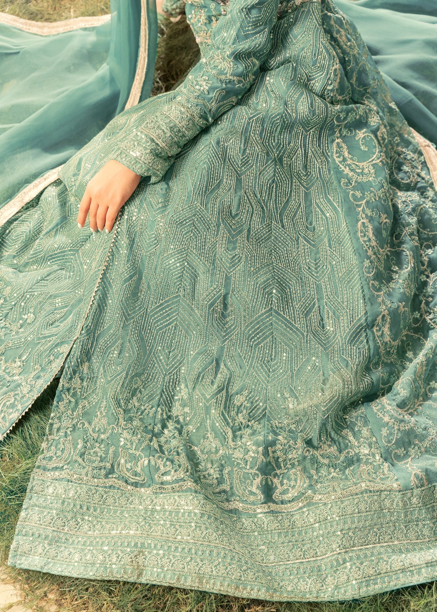 Four Season Boutique MARFEEN PASTEL GREEN Women 3pcs