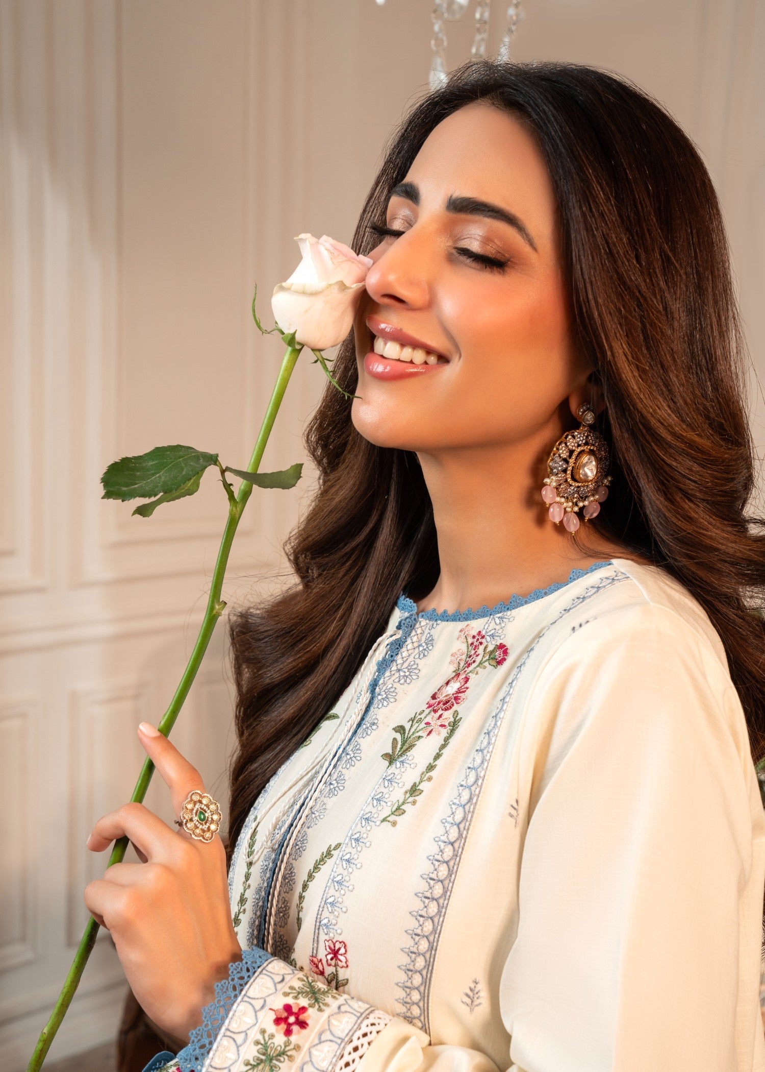 Maisa By Seven Star Luxury Embroidered | CLE 0203 Women 3pcs