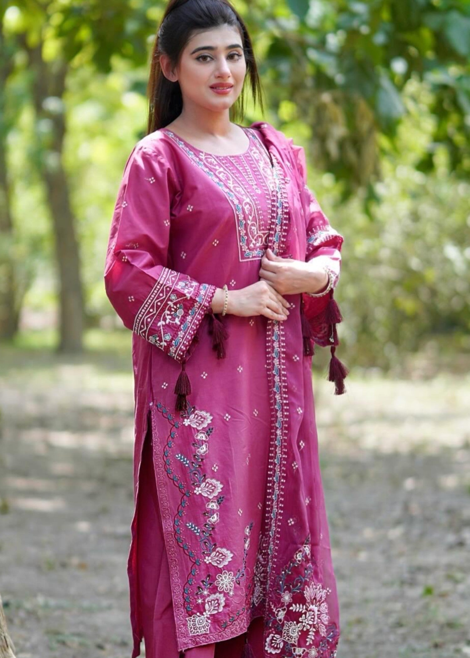 Chaudhary Arts Alishah Embroidered Women 3pcs