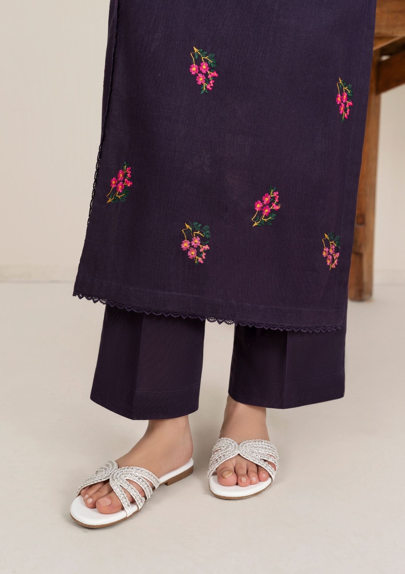 Yolo Pret Multi Embroidered Khaddar AML W25 0001 Women 2pcs