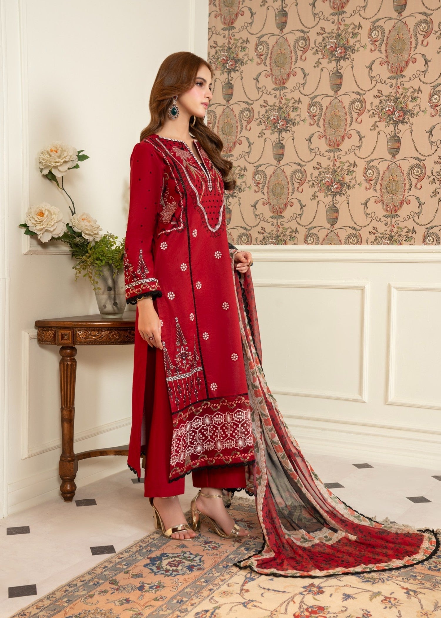 Maisa By Seven Star Luxury Embroidered | CLE 0201 Women 3pcs