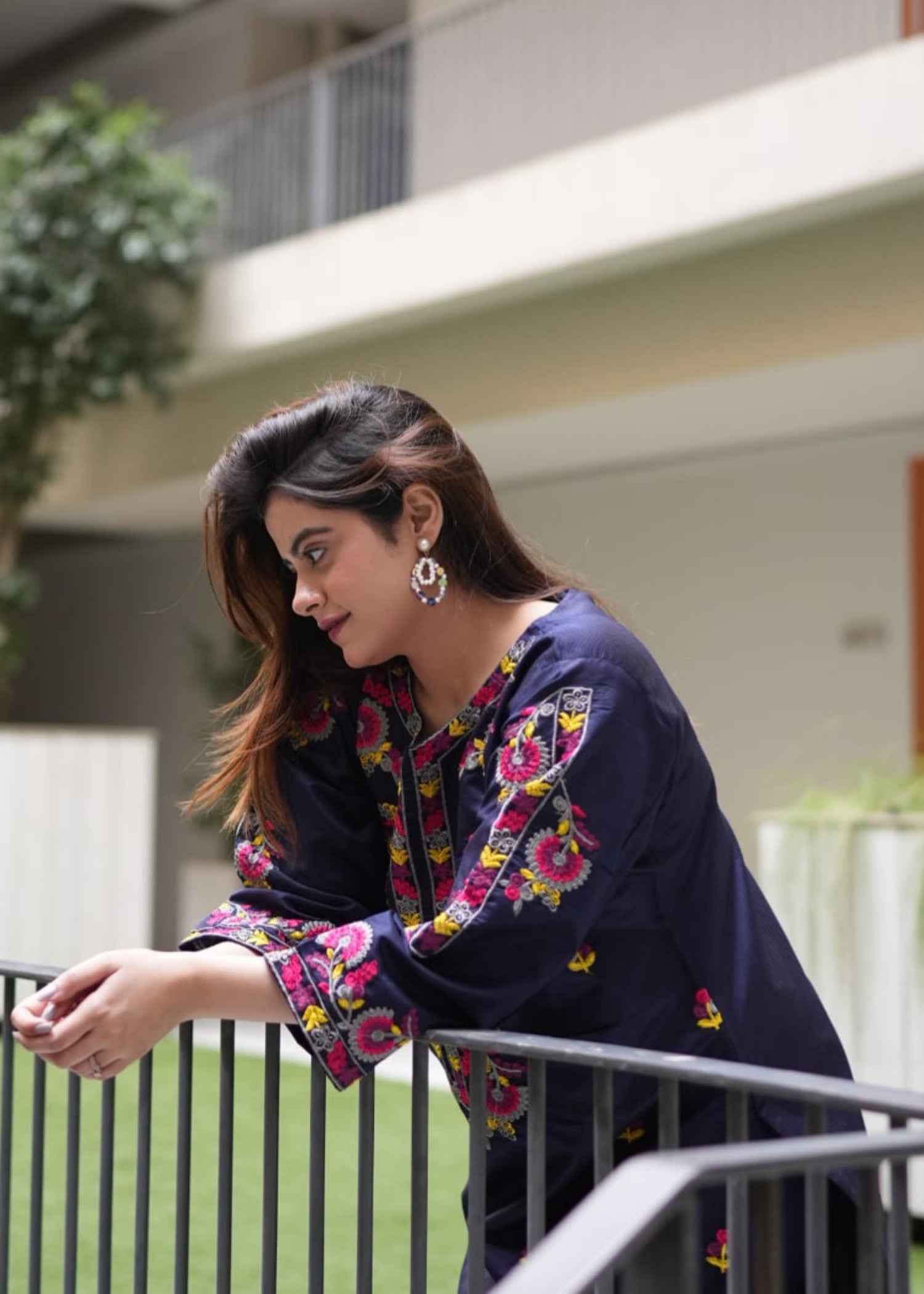 Tehzeeb Libas SOHNI BLUE EMBROIDERED Women 2pcs