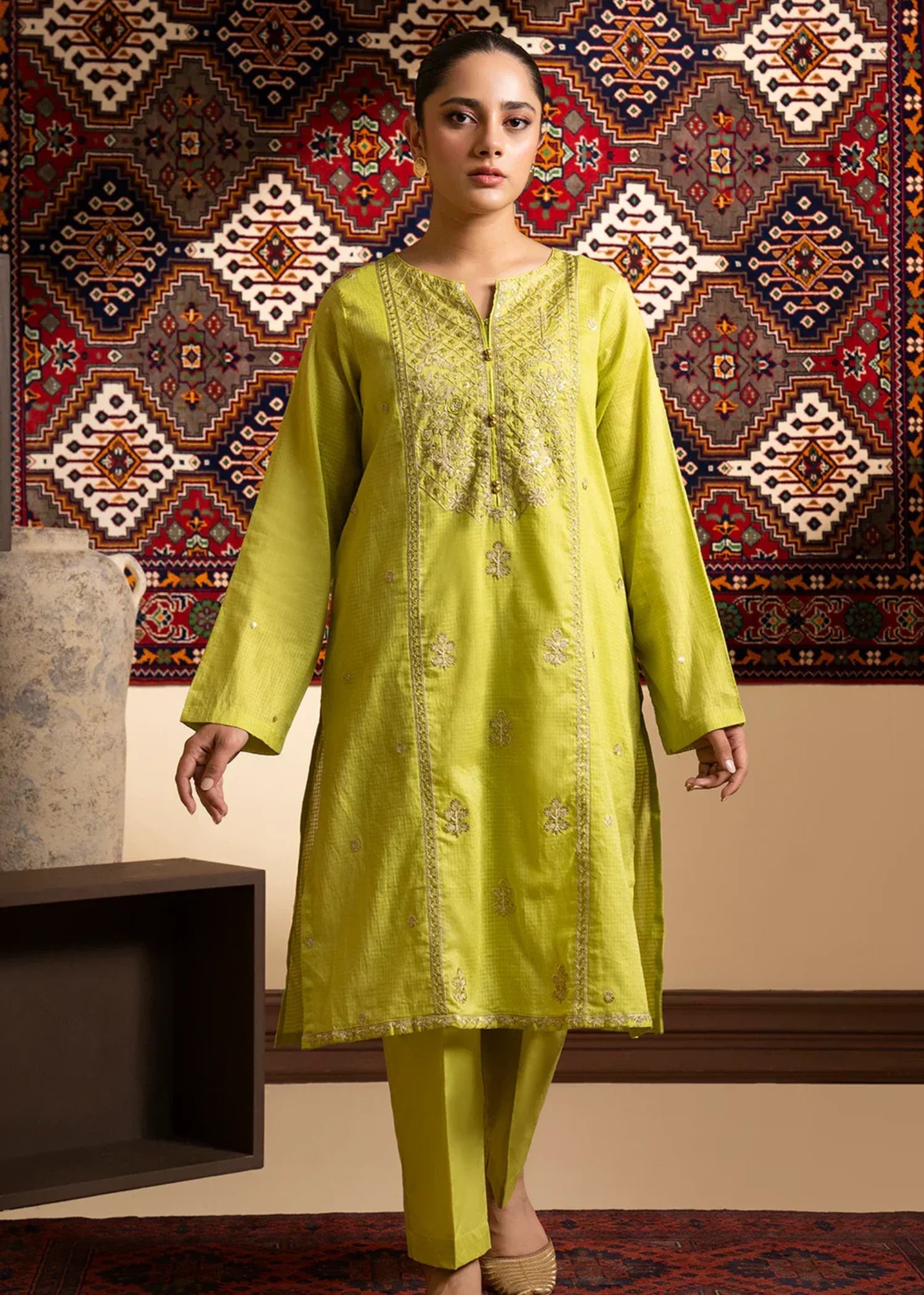 Zellbury WPS2521770 LIME GREEN Women 2pcs