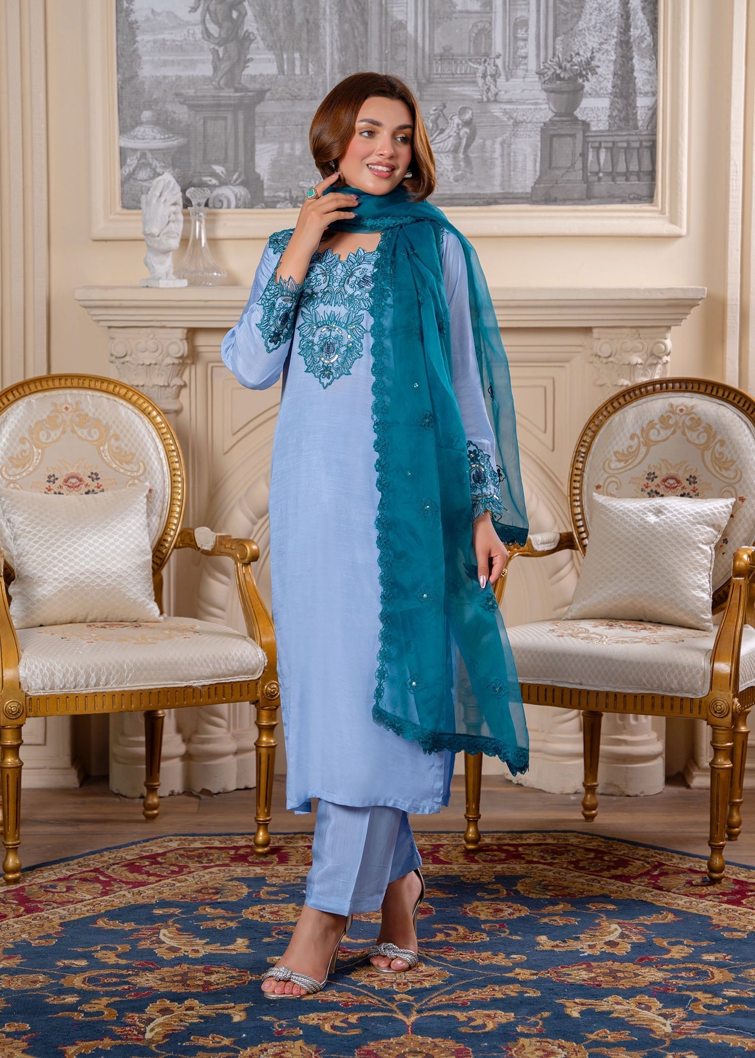 Momin Online Aqua Bloom Women 3pcs