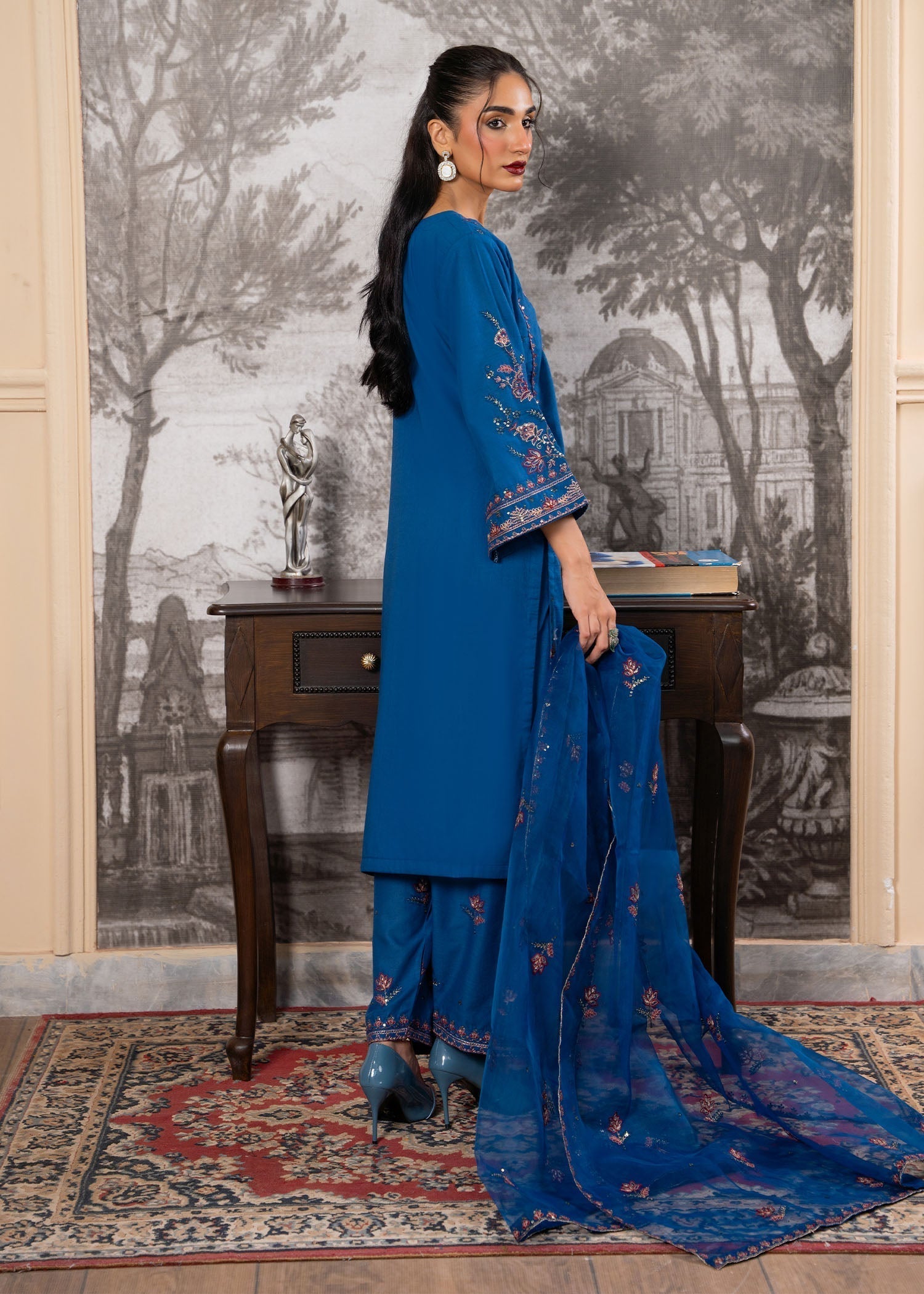 Momin Online Sapphire Charm Women 3pcs