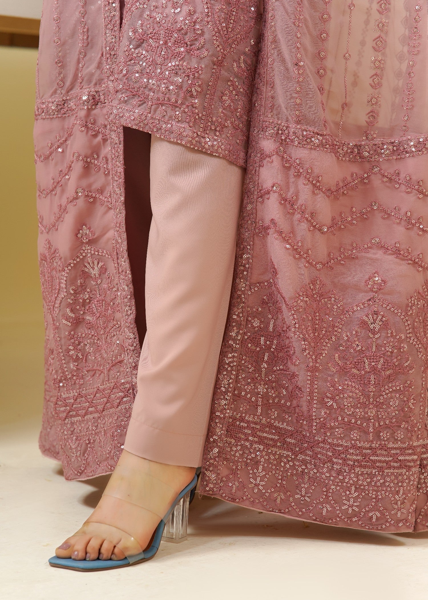 Rangoon Clothing Nameera Pastel Pink Women 4pcs