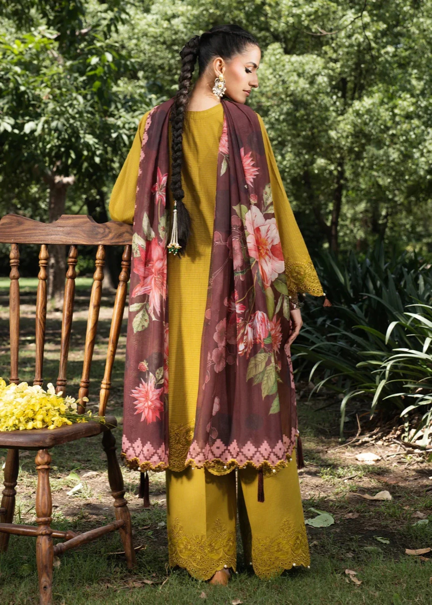 Hemstitch Matcha Women 3pcs