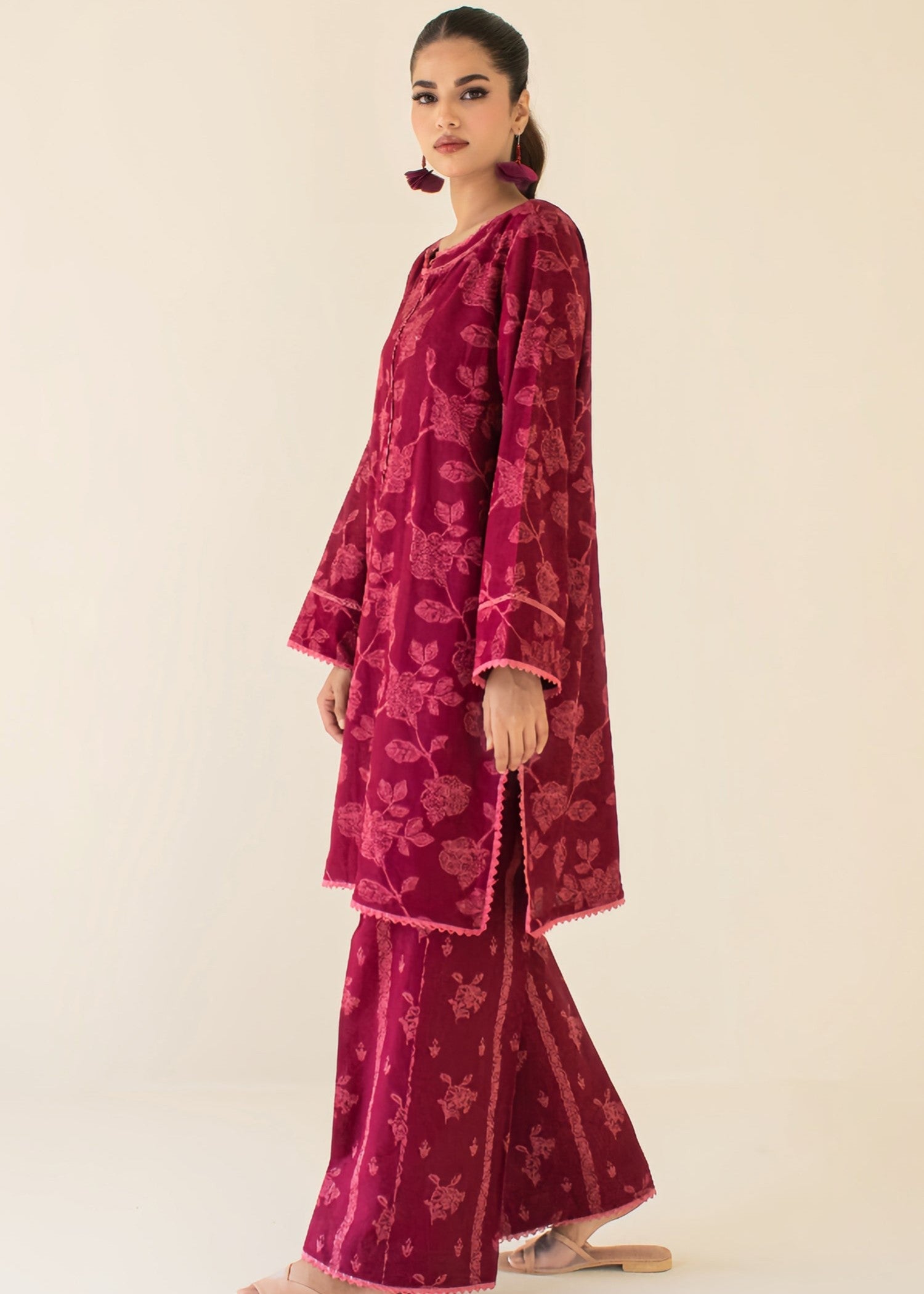 Orient Stitched | | Premium Dyed Lawn Jacquard | WRCY24S 2010 Women 2pcs