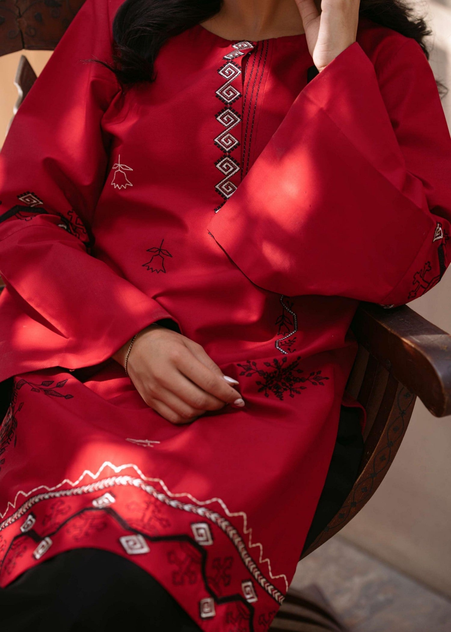 Musaif Arwah Stitched () Women 2pcs