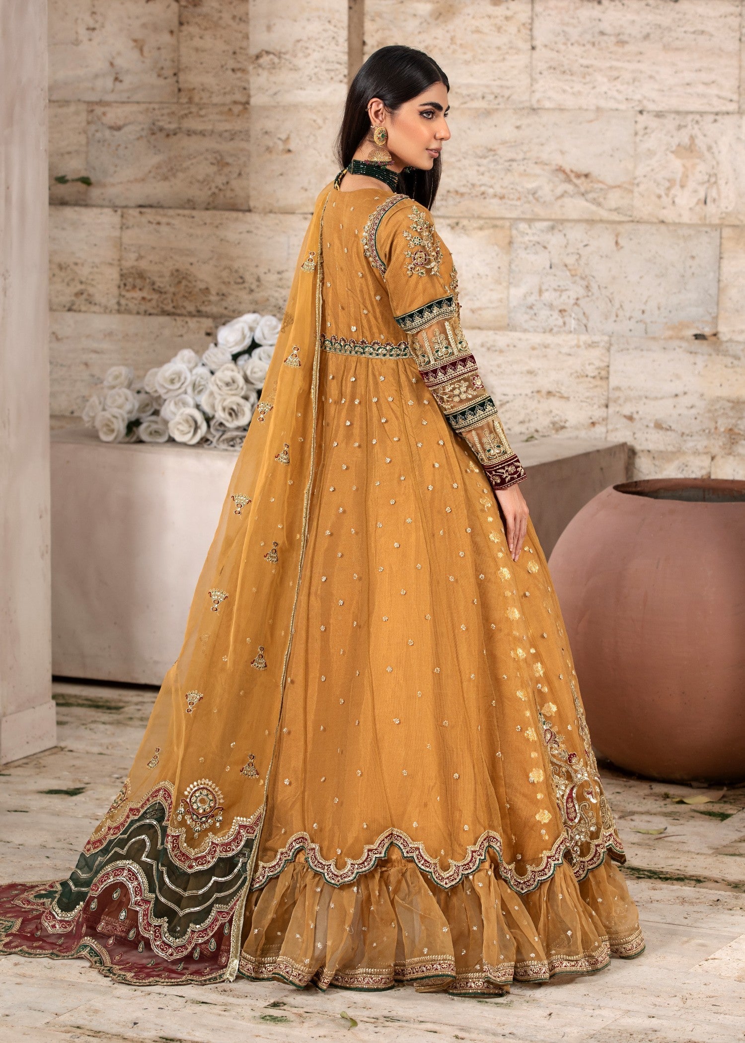 Diara Couture ANARKALI US 607 Women 3pcs