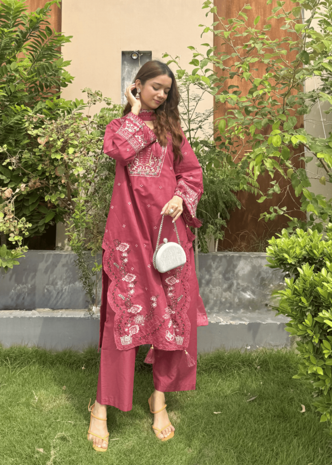 Chaudhary Arts Azeen Embroidered Women 3pcs